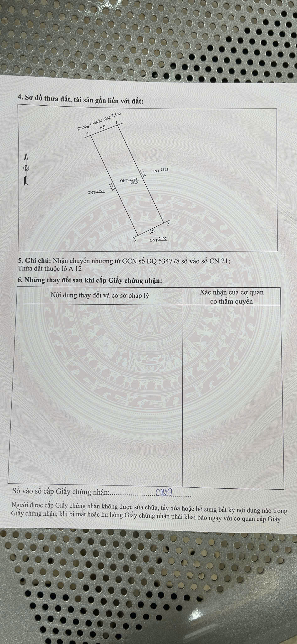 Bán đất mb vườn nếp Đồng Lợi - diện tích 138m², gần cty may dream 400m, cách cao tốc mai sơn ql45 1km, giá 7xx triệu