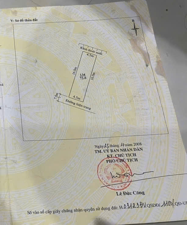 Bán đất 72m² mặt tiền 4,5m gần bệnh viện tỉnh Thanh Hóa - sau bến xe phía Nam, thực tế 82m²