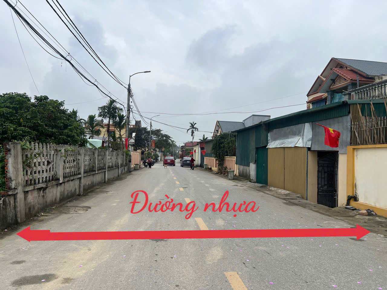 Đất trục liên xã phố Hàm Hạ - Rừng Thông | kinh doanh tốt | giá 1,03 tỷ