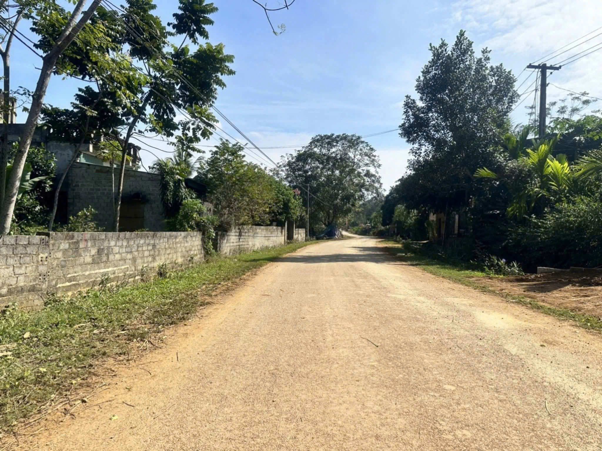 Đất trục nhựa liên xã Phúc Thịnh Ngọc Lặc 147,5m2 mặt tiền 8,1m - gần cụm công nghiệp - giá 195 triệu