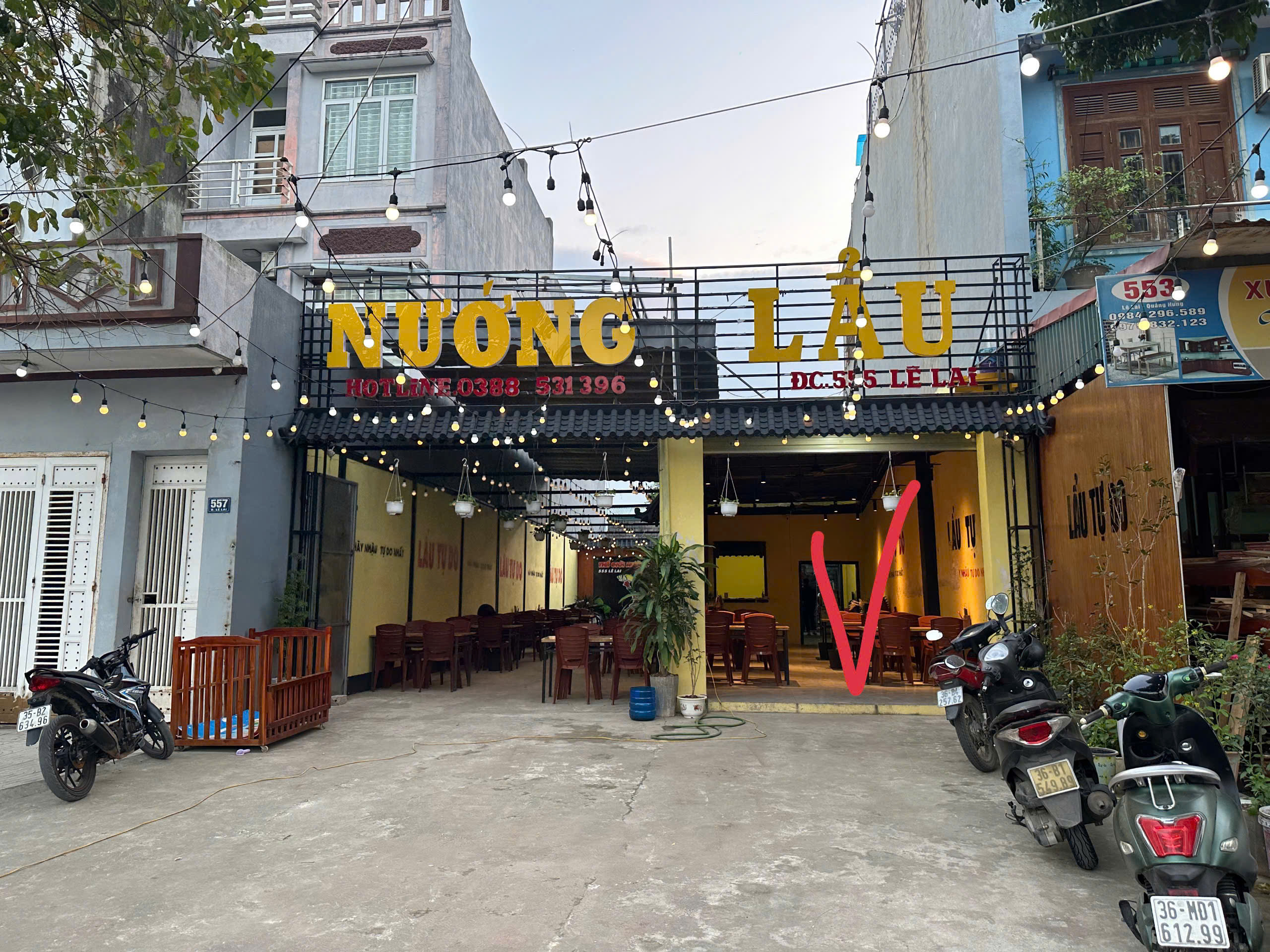 Đất mặt đường Lê Lai 100m2 - tặng nhà sẵn ở - vị trí kinh doanh cực tốt giá 6tyxx