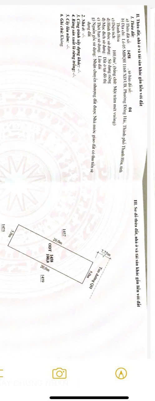 Đất mb1168 Đông Hải Thanh Hóa 200m2 mặt tiền 10m (ngay sau BigC) - lô hiếm xây biệt thự hoặc kinh doanh