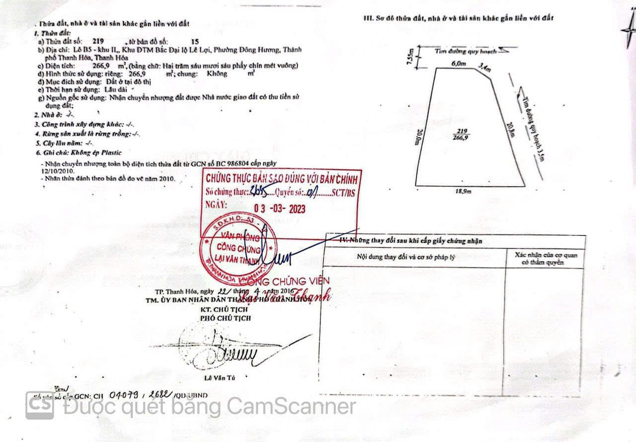 Biệt thự góc 267m2 đối diện Tecco Bình Minh - 2 mặt tiền, full nội thất, giá 23 tỷ