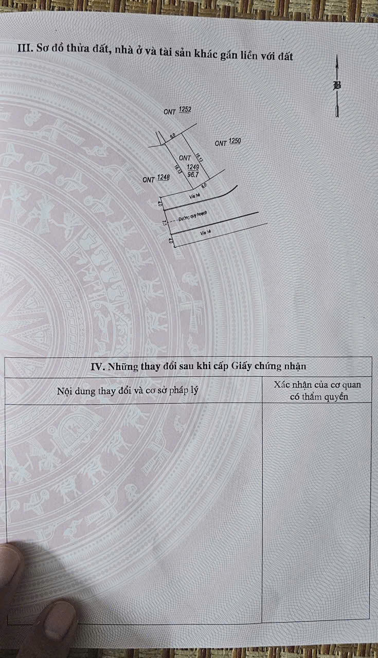 Bán đất mb 2248 Đông Quang Thanh Hoá - 96m2 mặt tiền 6m, view công viên, giá chỉ 1 tỷ 180tr