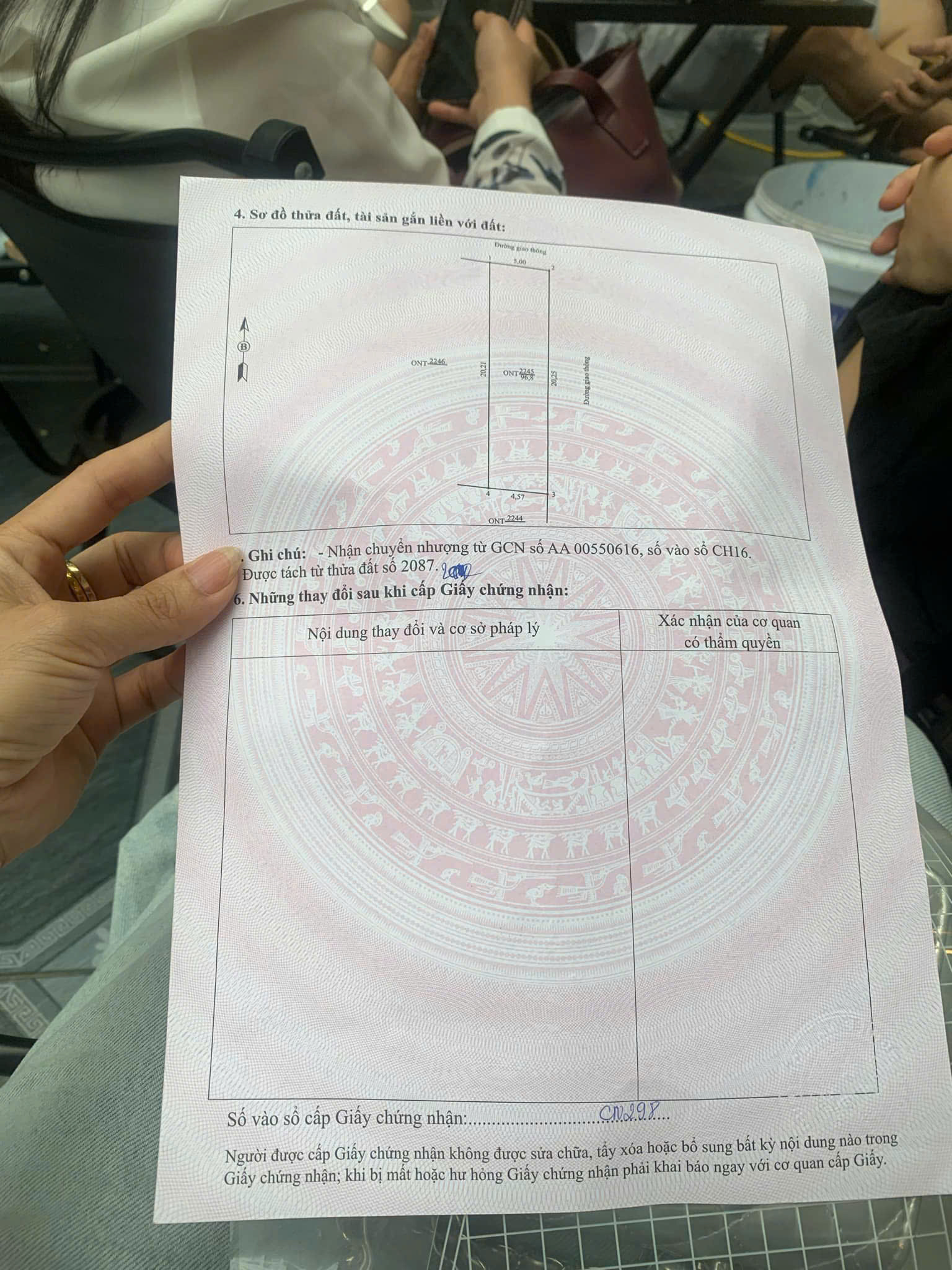 Đất 96,8m² full thổ cư 2 mặt tiền Thọ Phú - Triệu Sơn, giá chỉ 3xx triệu