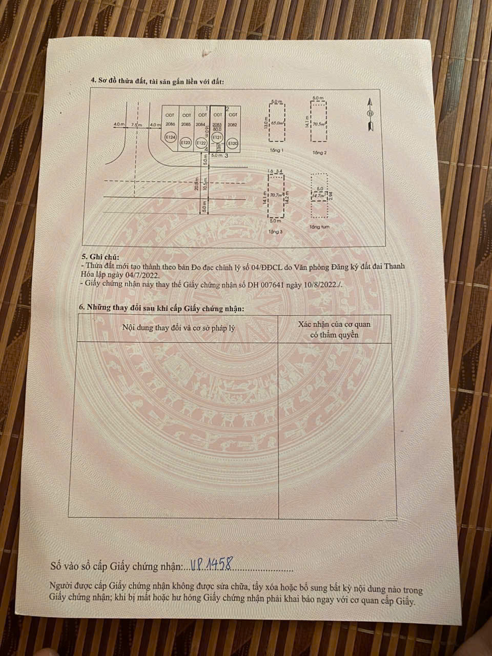 Nhà 3 tầng 1 tum 80m2 gần đại lộ Nguyễn Hoàng Thanh Hoá - mặt tiền 5m - đường rộng 3 ô tô tránh - giá 5 tỷ 990 triệu