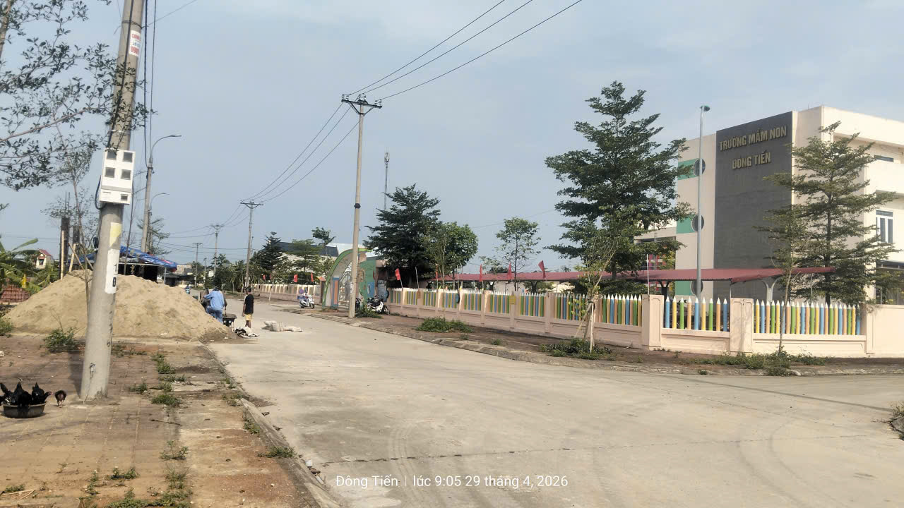 Bán đất mb 1163 Đông Tiến 173m2, mặt tiền 7m - đối diện trường mầm non giá 1,x tỷ