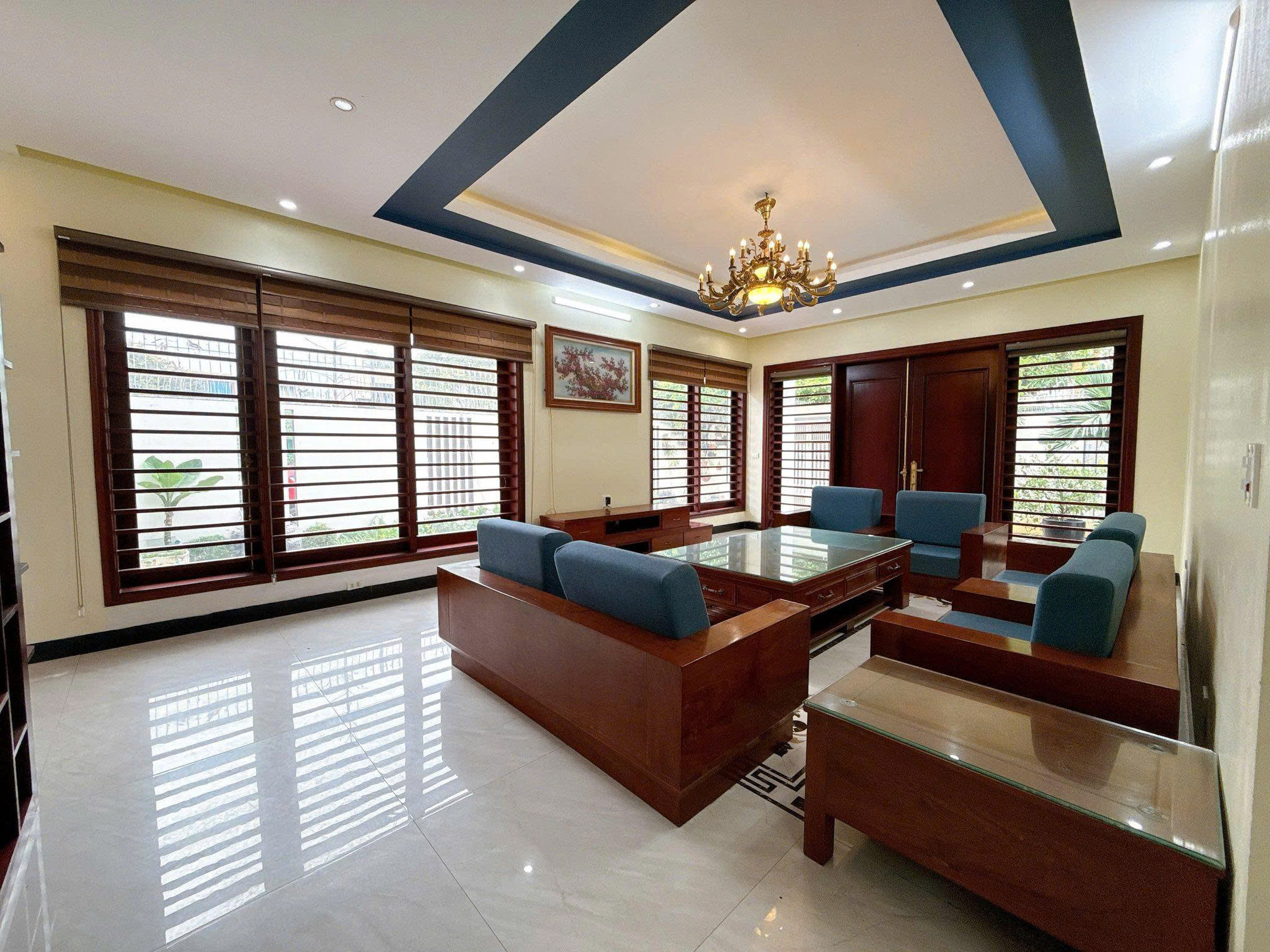 Biệt thự góc Đông Thọ 320m2 - mặt tiền 16.8m - 3 tầng hoàn thiện - view xanh cực hiếm