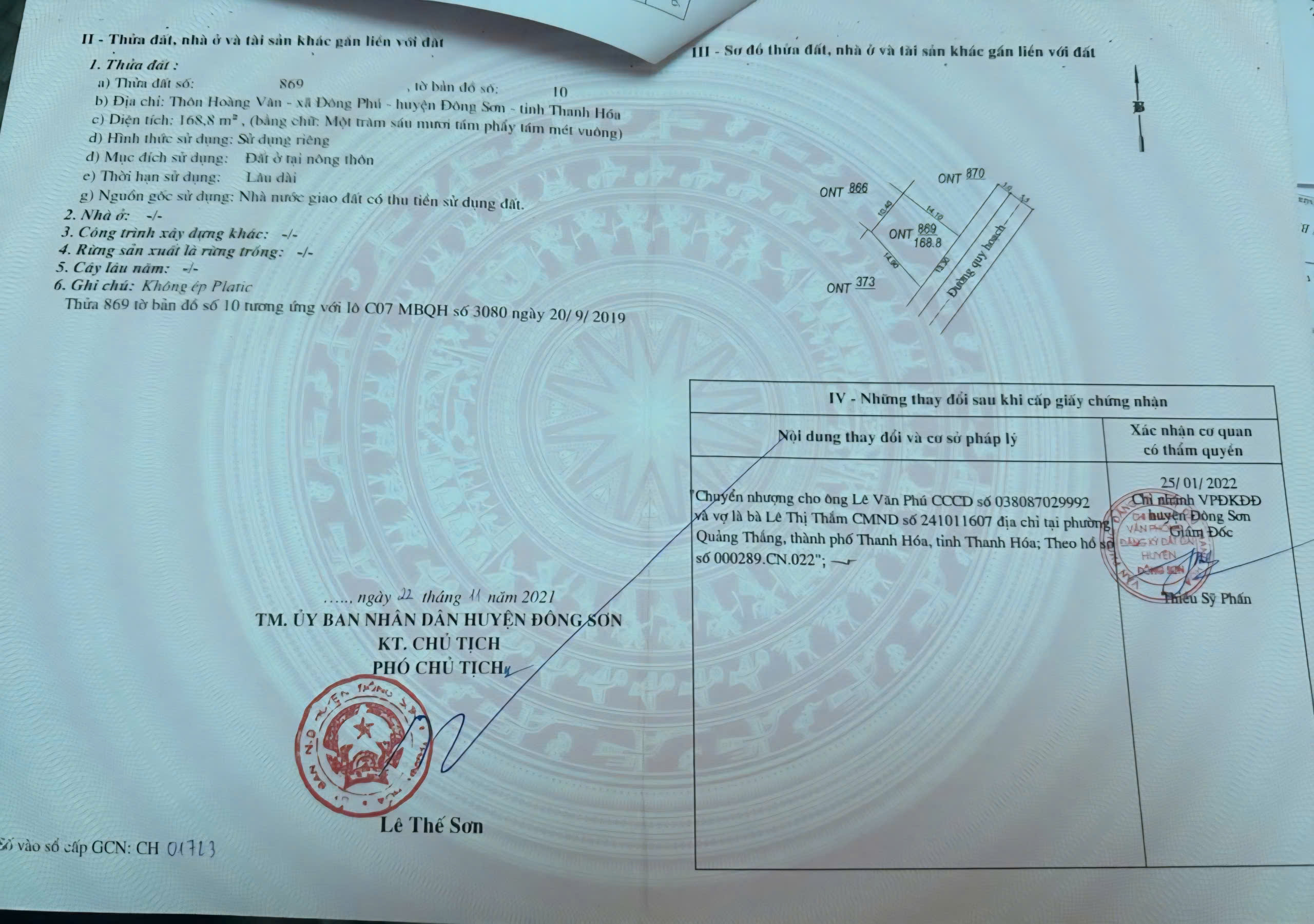 Ra nhanh 3 lô lk mb 3080 Đông Phú - đông sơn | dt 148 - 169m2, mt >10m, giá từ 1,25 tỷ