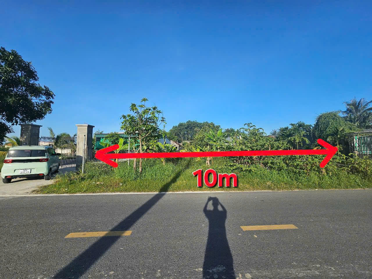 Đất vườn 1750m2 mặt tiền 10m đường Thanh Niên Quảng Ninh Quảng Xương - giá 3.8 tỷ