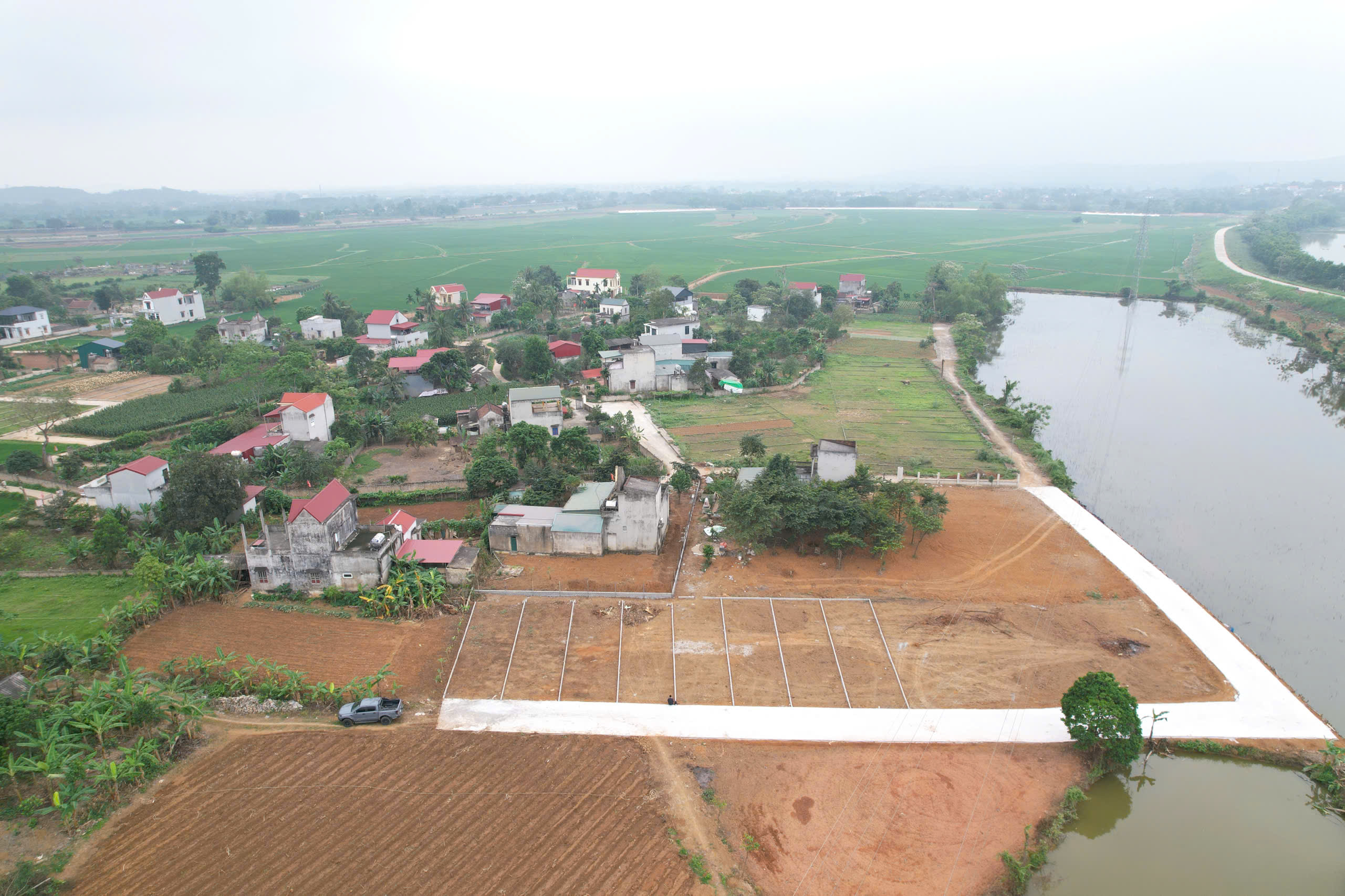 Đất gần cụm công nghiệp Thạch Bình Thạch Thành - hơn 100m2 chỉ từ 1xx triệu, ô tô vào tận đất