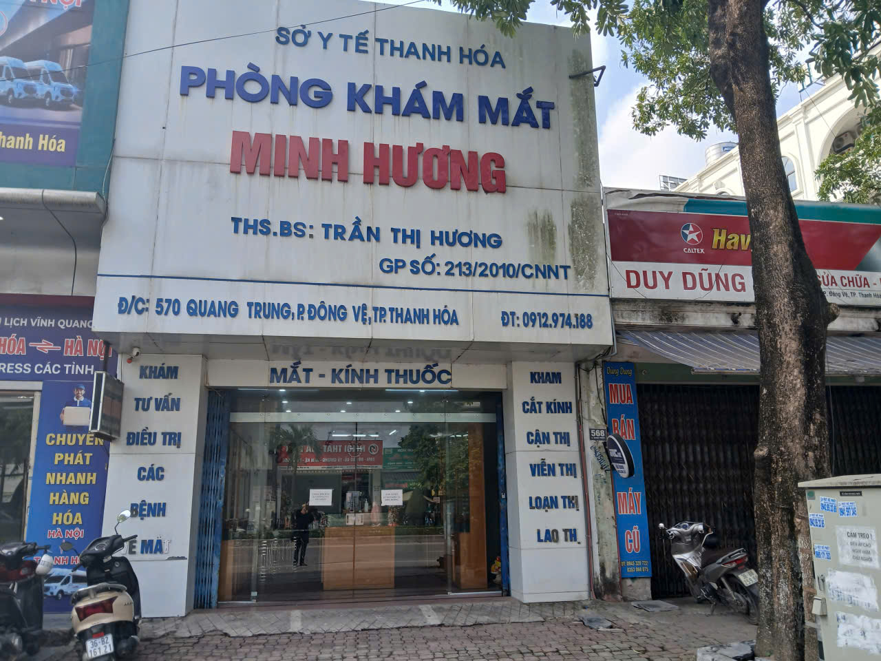 BÁN NHÀ MẶT PHỐ số nhà 570 phố quang trung 2 phường Hạc Thành Thành phố thanh hóa.