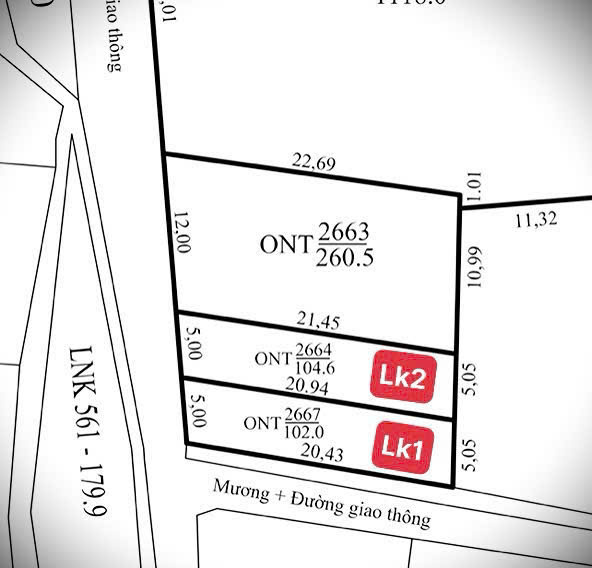 Đất hợp lý Triệu Sơn 105m² áp ve - 75m thổ cư - view tượng Phật lớn nhất thế giới, giá chỉ 5xx