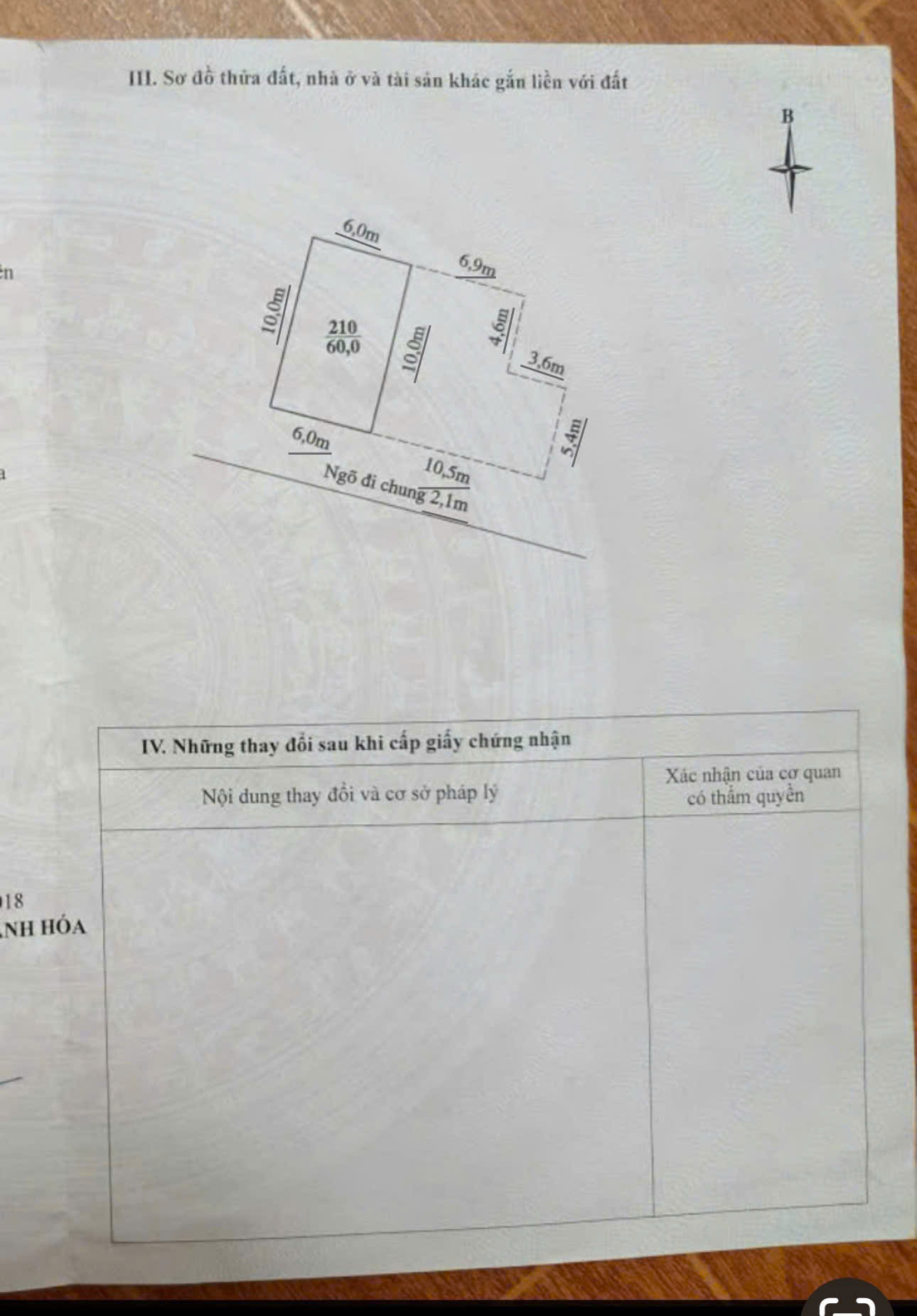 Bán đất tặng nhà Đông Vệ - dt 60m2 - gần trường Lê Lợi, Chợ Nam Thành - giá chỉ 1 tỷ xx