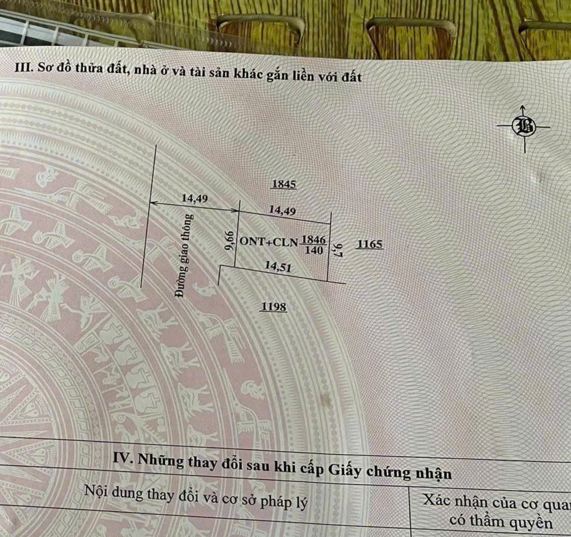Đất 140m² mặt tiền gần 10m - chỉ 9xx triệu, phù hợp làm kho bãi, chứa hàng tại Quảng Giao