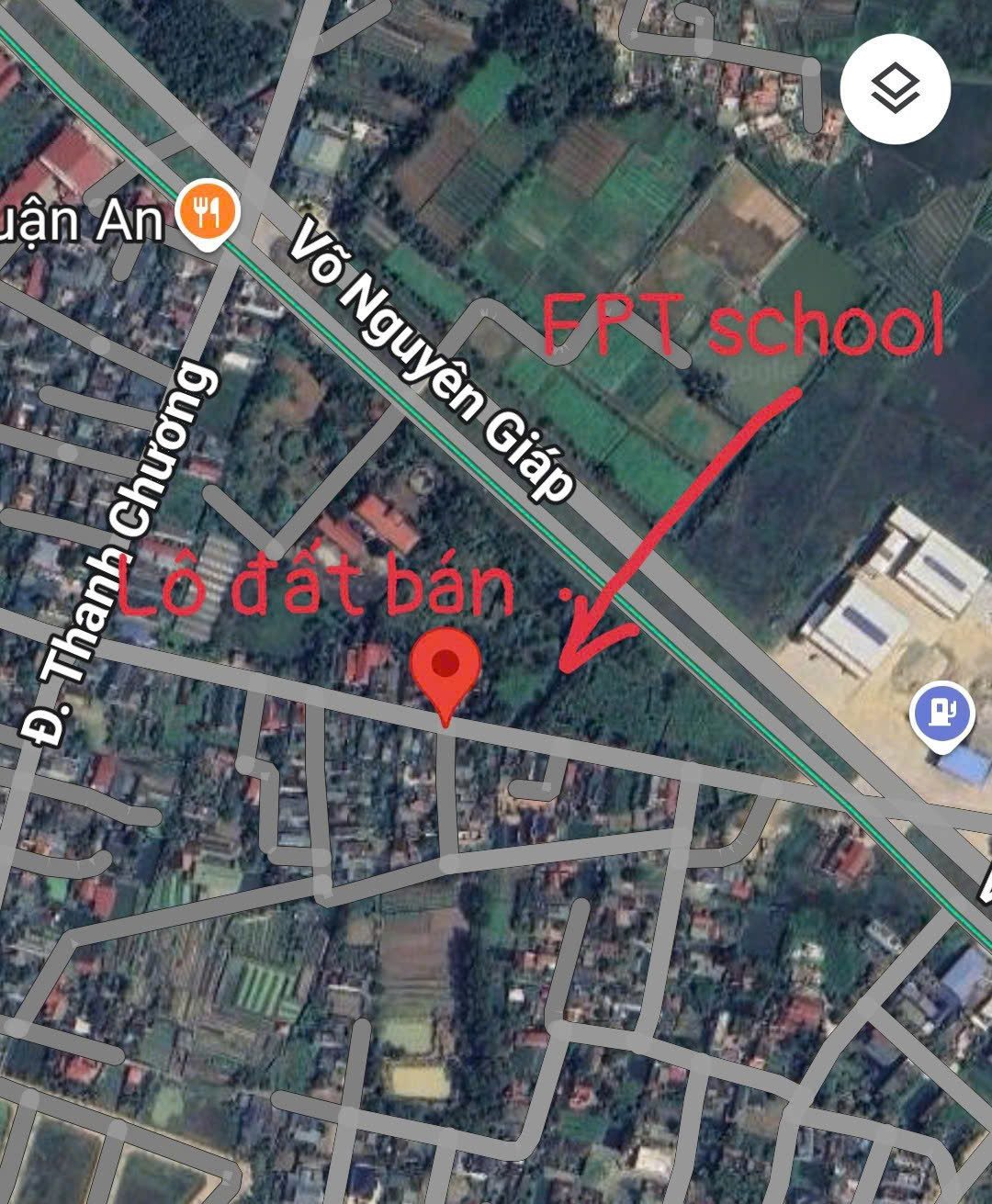 Đất đầu ve 2 mặt tiền 70m² gần Võ Nguyên Giáp - chỉ từ 1,x tỷ tại phường Quảng Thành, tp Thanh Hóa