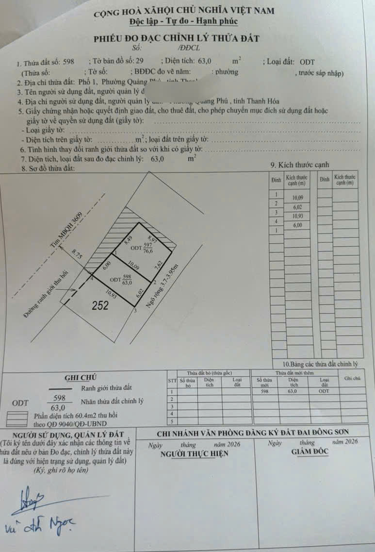 Bán đất nền dự án 63m2 mặt tiền 6m đường Nguyễn Thị Định, Quảng Hưng, Thanh Hóa giá 3,15 tỷ