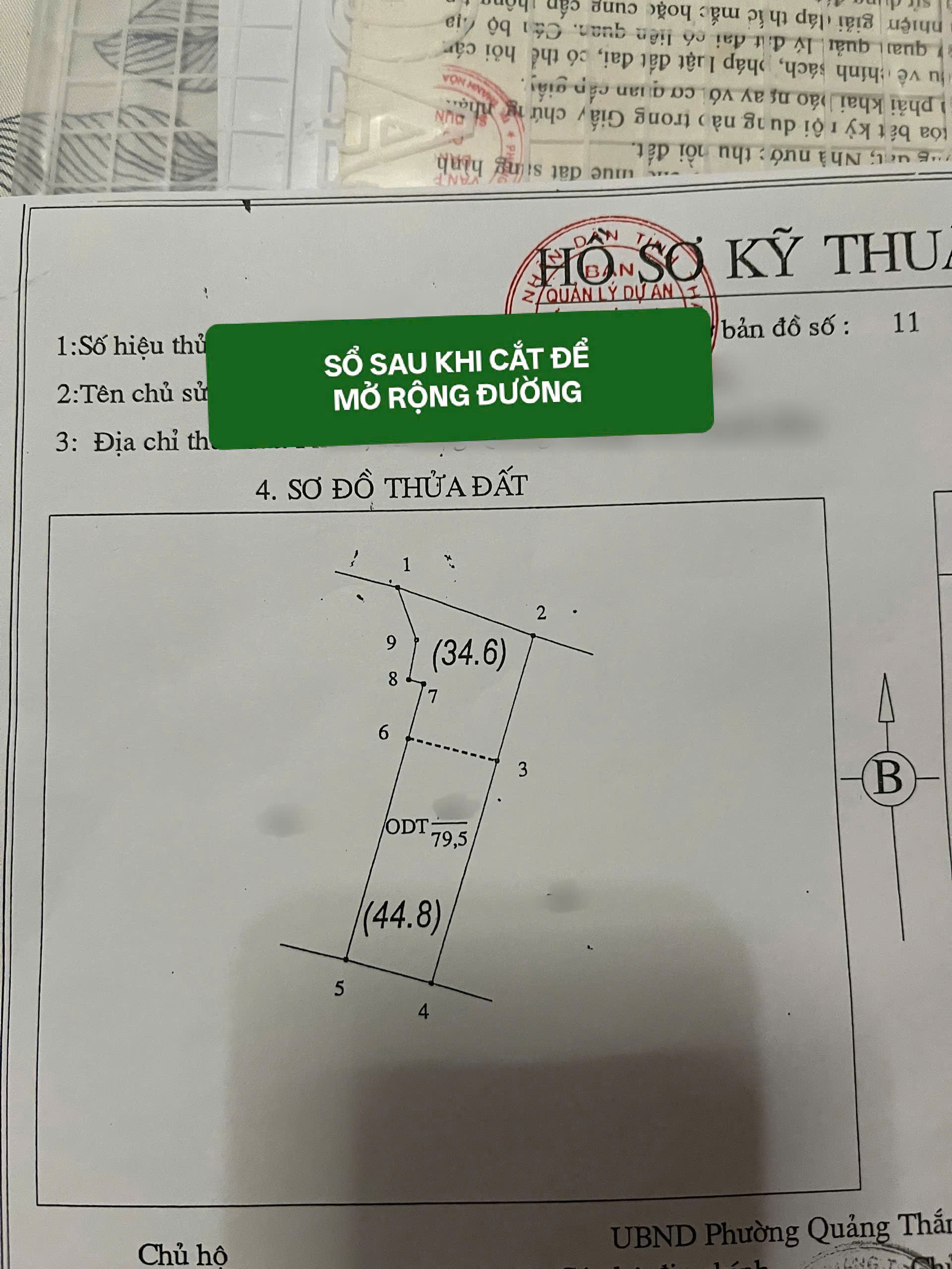 Bán Nhà 3 Tầng Còn Mới Trung Tâm Phường Quảng Thắng, TP Thanh Hóa - 45m2, Giá 3.3 Tỷ