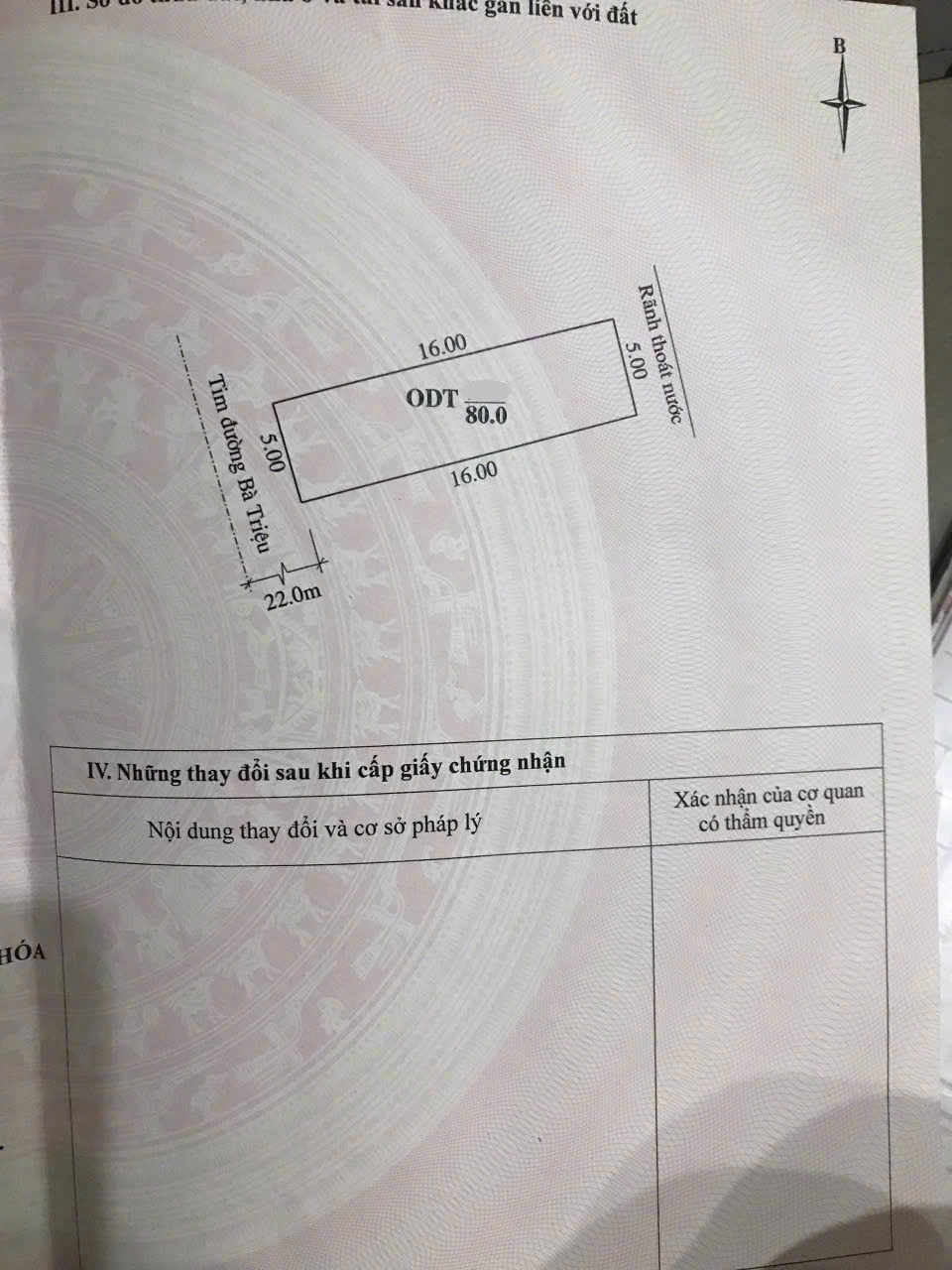 Bán nhà mặt phố Bà Triệu Thanh Hóa 80m2, mặt tiền 5m, kinh doanh đắc địa