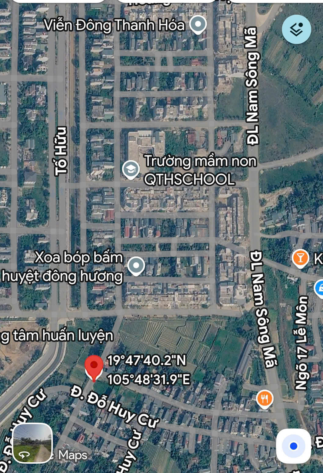 Bán đất Đông Hải Thanh Hóa 68m2 mặt tiền 5m, đường 8m, sổ hồng