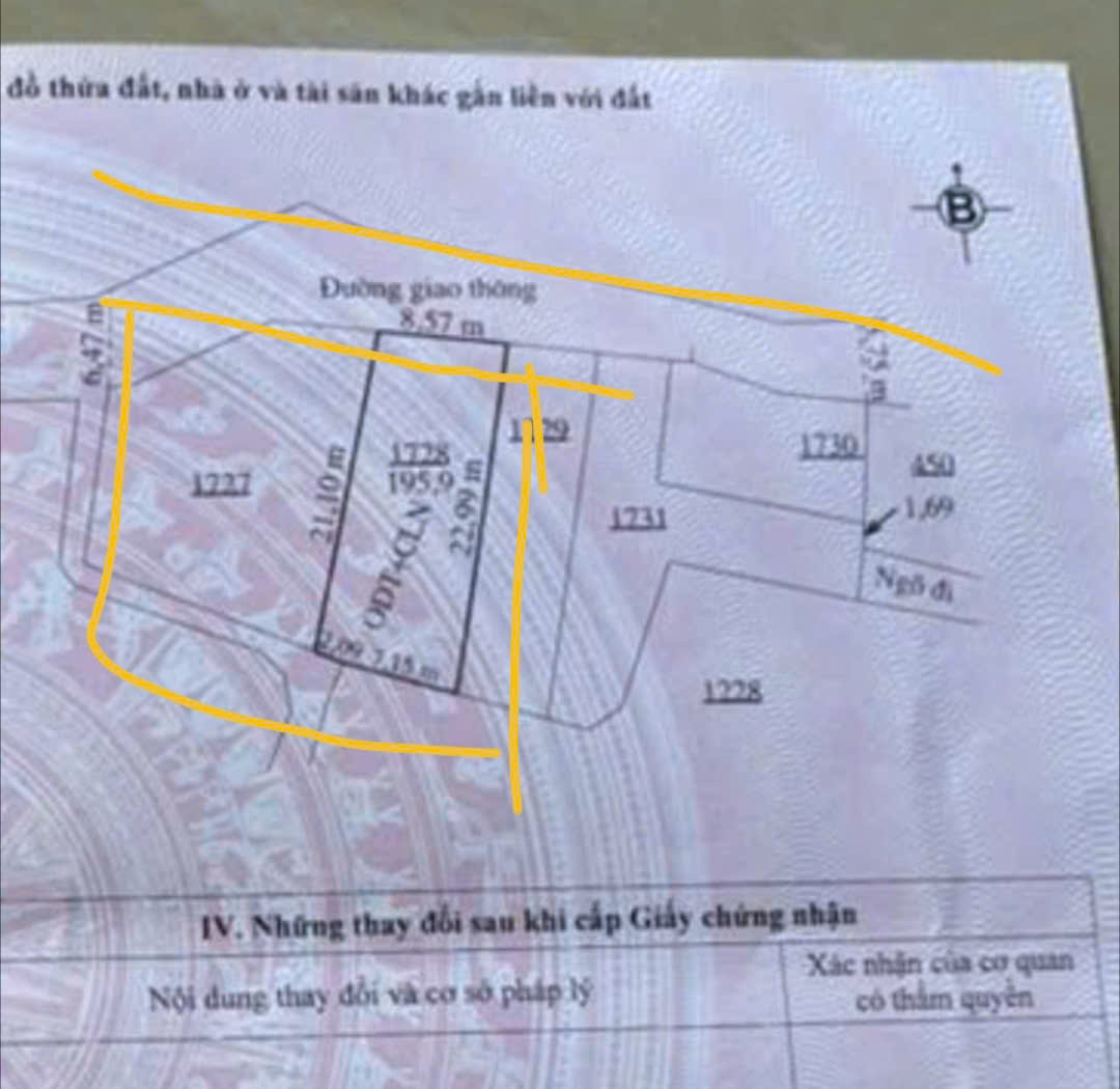 Bán đất 440m2 mặt tiền 24m gần Eco Park Quảng Xương, Tân Phong, Thanh Hóa