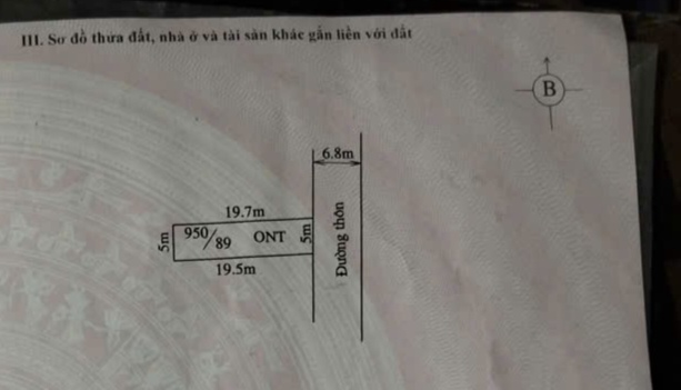 Bán đất 98m² Quảng Tân, Quảng Xương – Sổ hồng, giá 1,1 tỷ