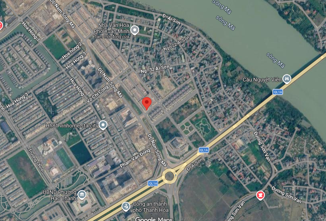 Vị trí dự án Central Riverside